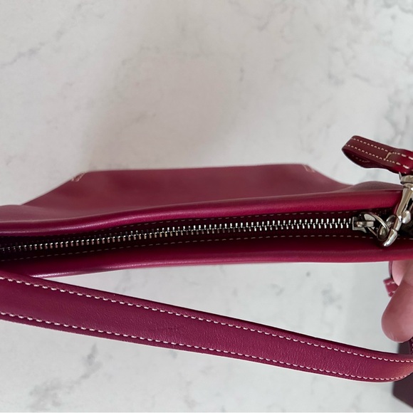 Coach Red Leather Mini Bag - Picture 4 of 11